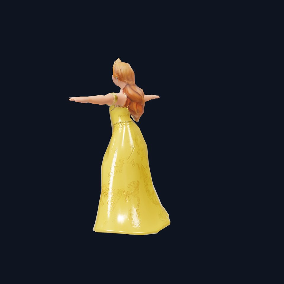 Elegant Princess Character model pack